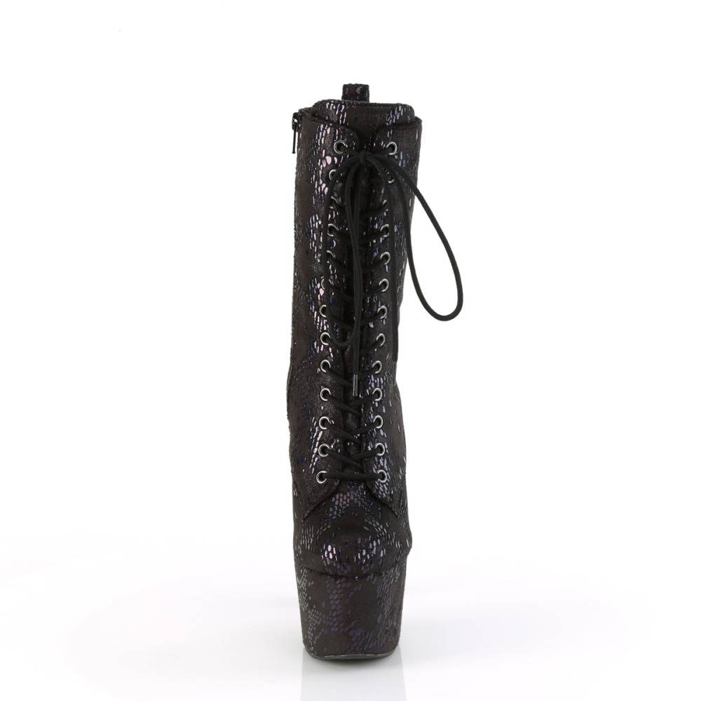 Pleaser - ADORE-1040SPF Platform Boots, Pole dance shoes - Black